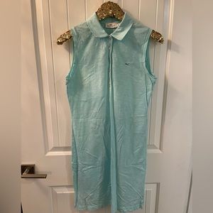 Vineyard Vines polo dress light turquoise small